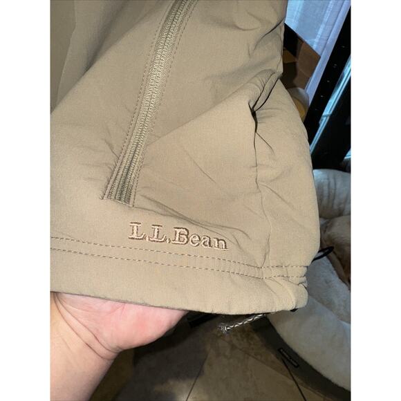 Vintage LL bean Fleeced Tan Vest Size Medium - Picture 2 of 5